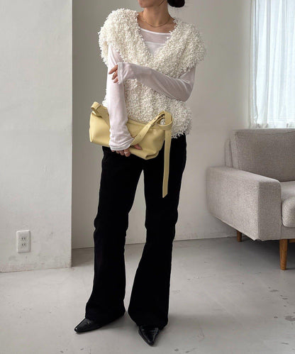 【CAPRICIEUX LE'MAGE】圈圈紗流蘇上衣