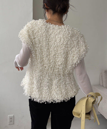 【CAPRICIEUX LE'MAGE】圈圈紗流蘇上衣