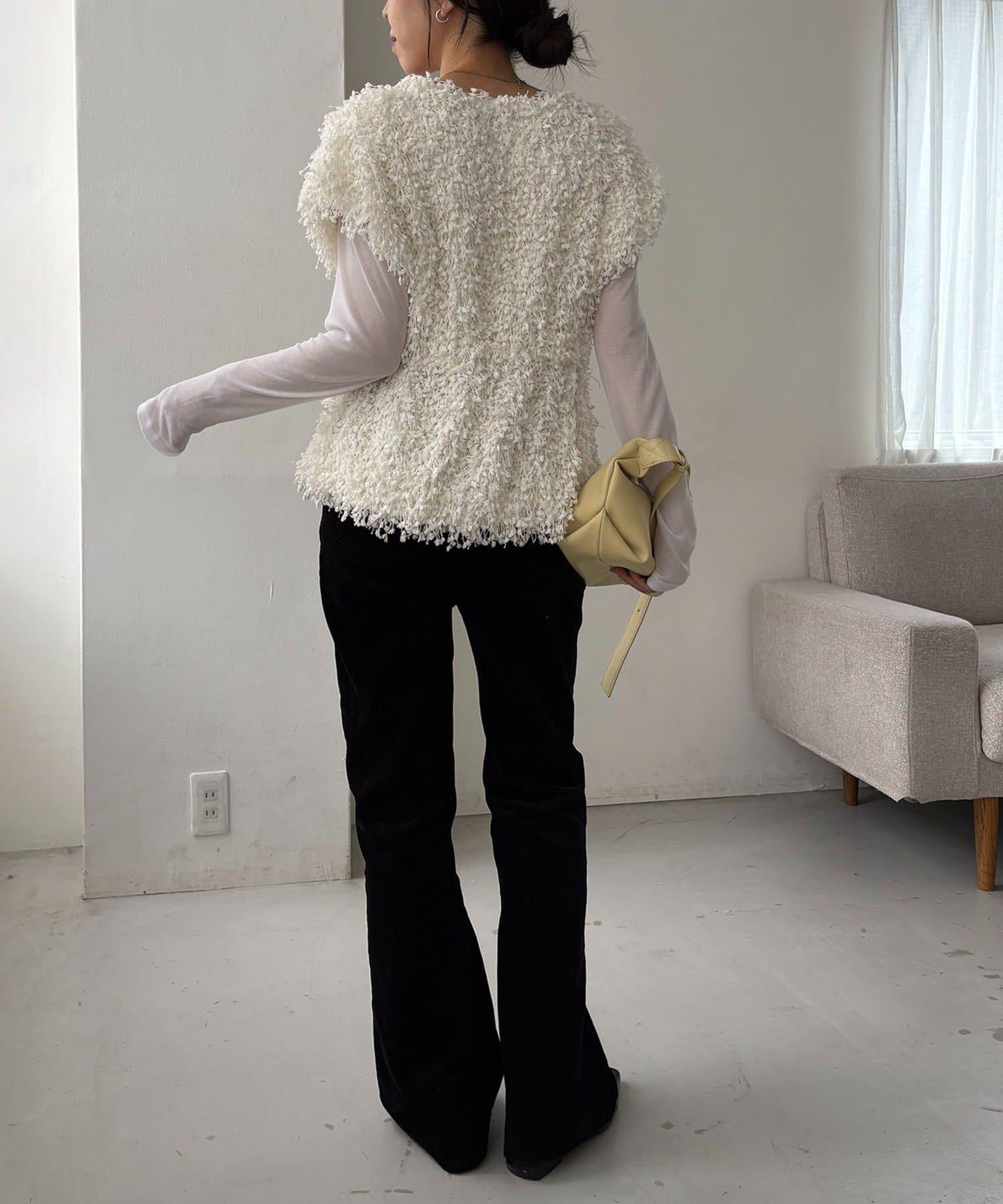 【CAPRICIEUX LE'MAGE】圈圈紗流蘇上衣