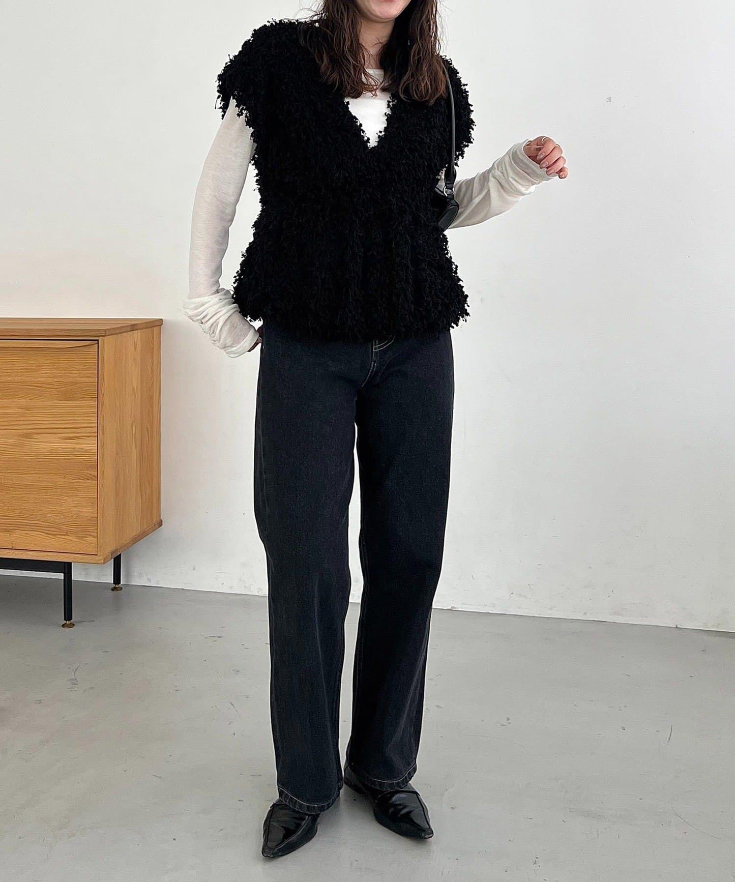 【CAPRICIEUX LE'MAGE】圈圈紗流蘇上衣