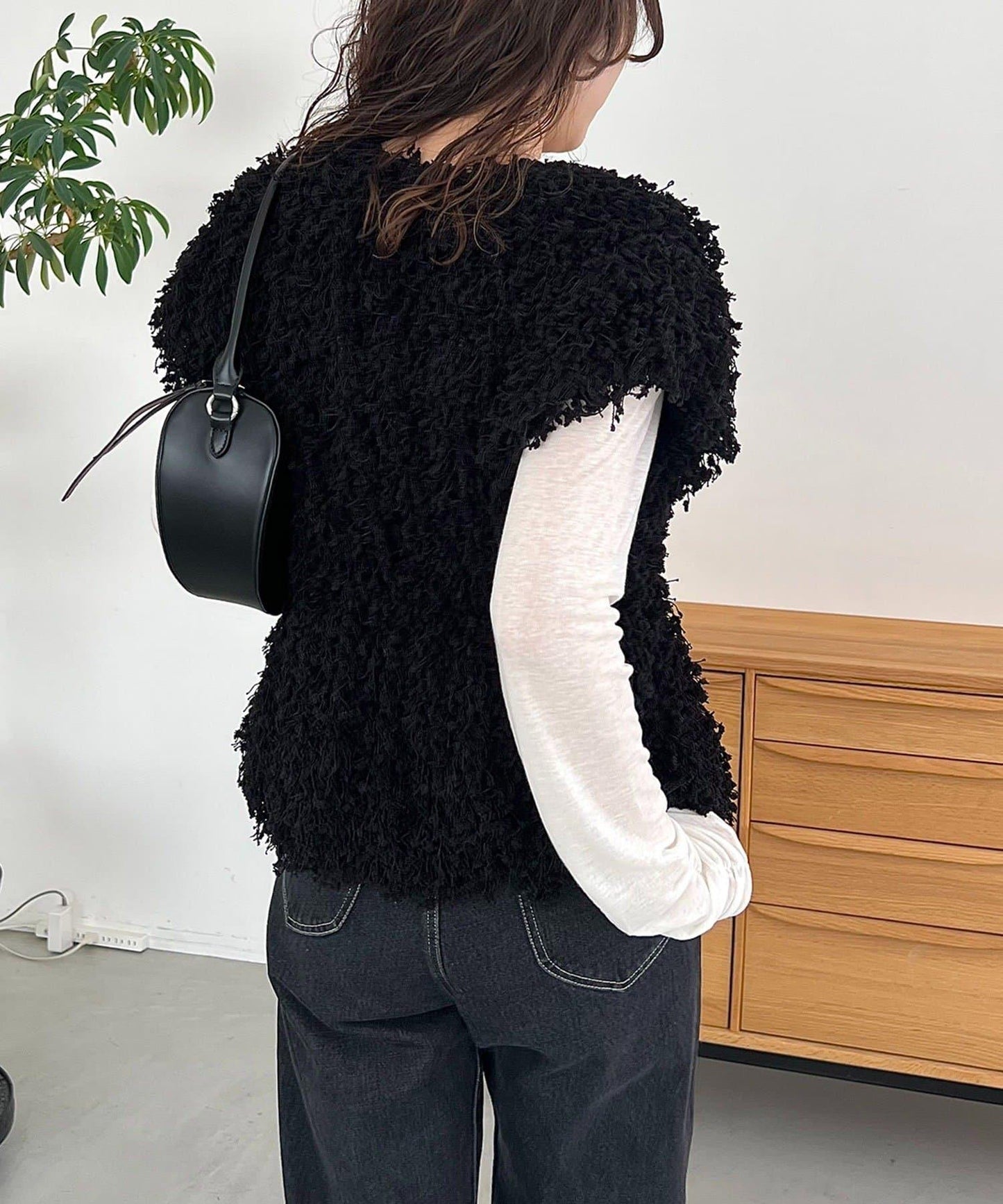 【CAPRICIEUX LE'MAGE】圈圈紗流蘇上衣