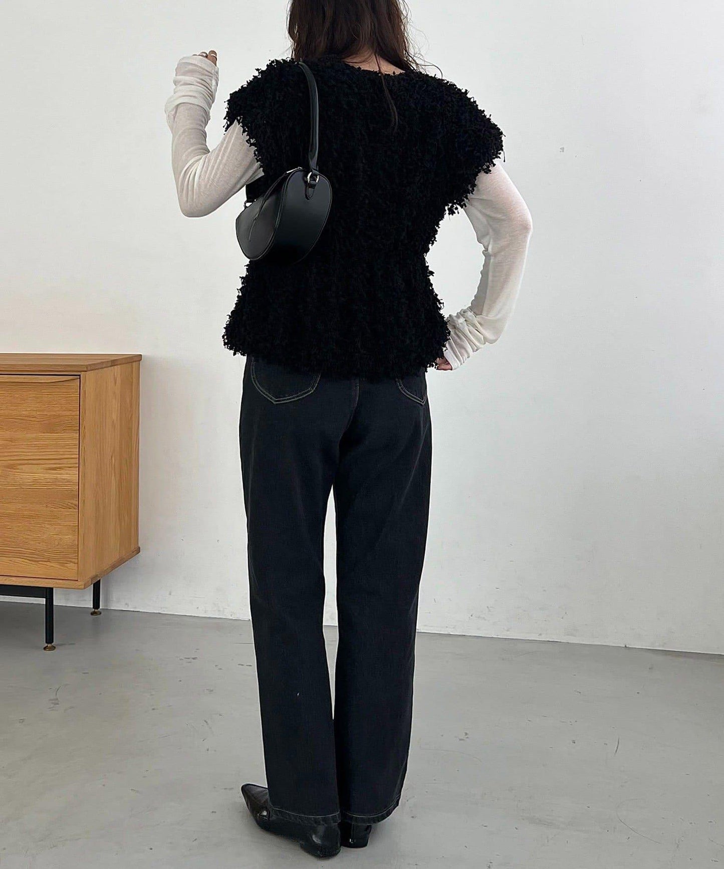 【CAPRICIEUX LE'MAGE】圈圈紗流蘇上衣