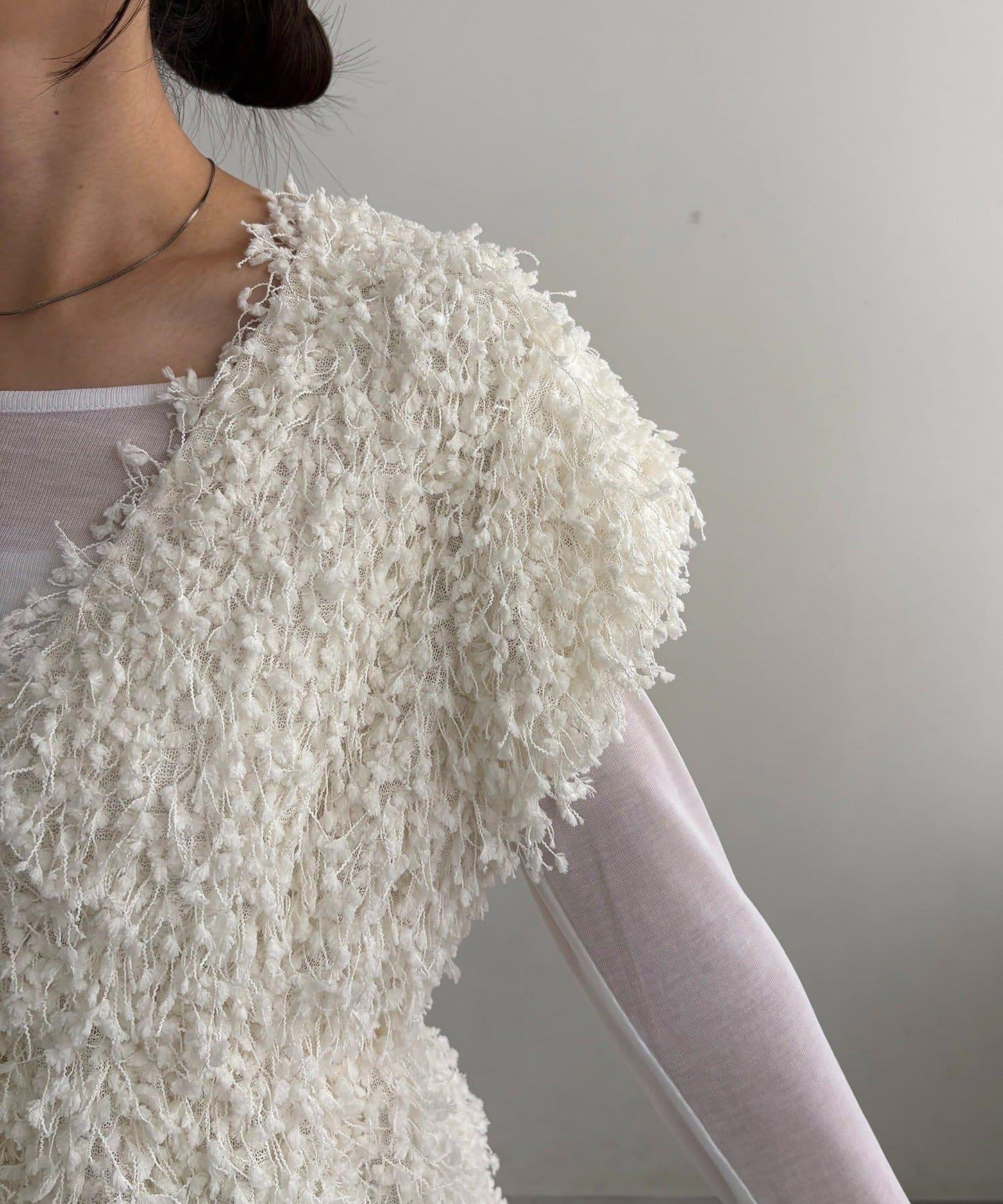 【CAPRICIEUX LE'MAGE】圈圈紗流蘇上衣