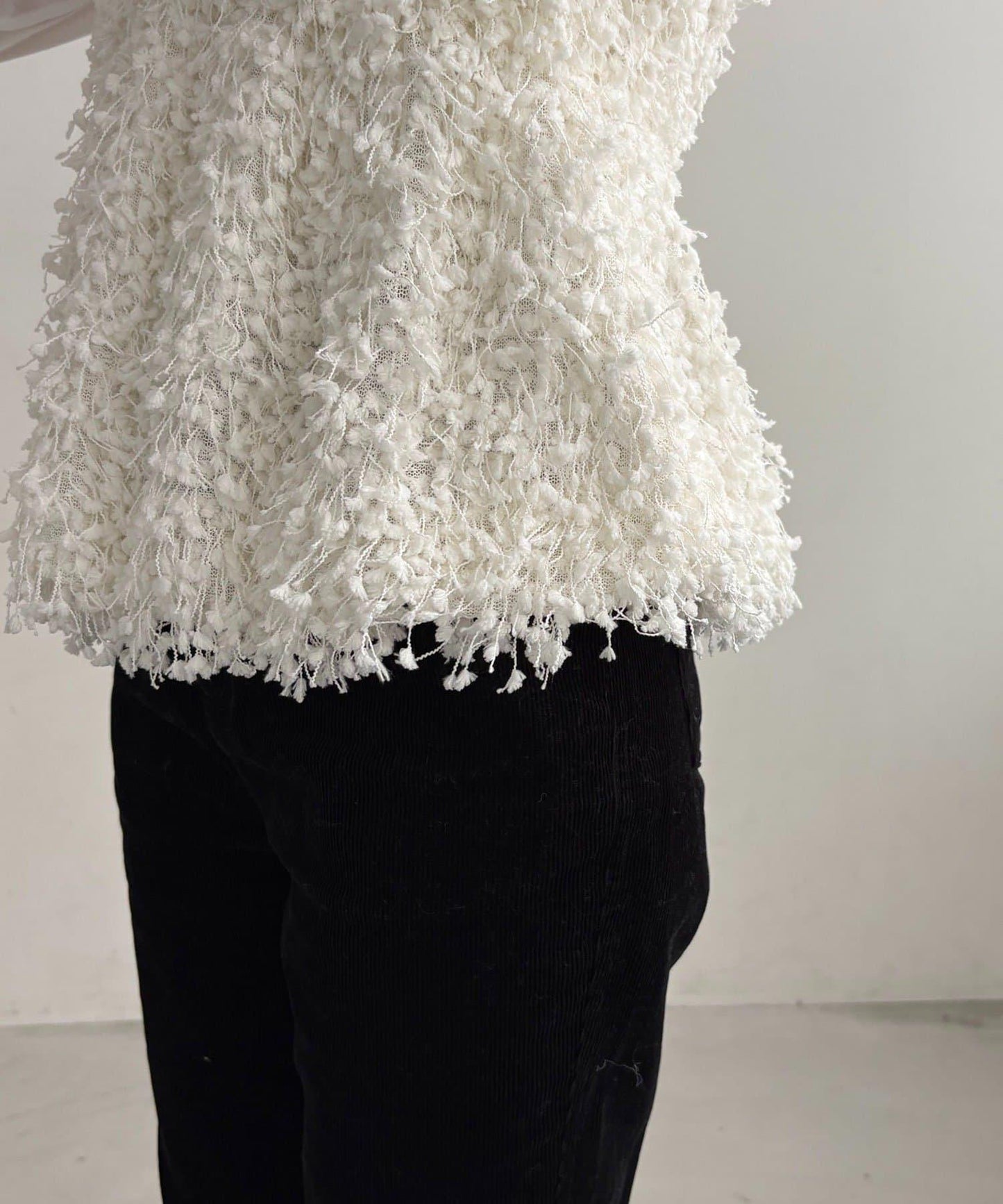 【CAPRICIEUX LE'MAGE】圈圈紗流蘇上衣