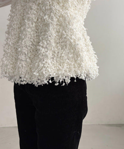 【CAPRICIEUX LE'MAGE】圈圈紗流蘇上衣