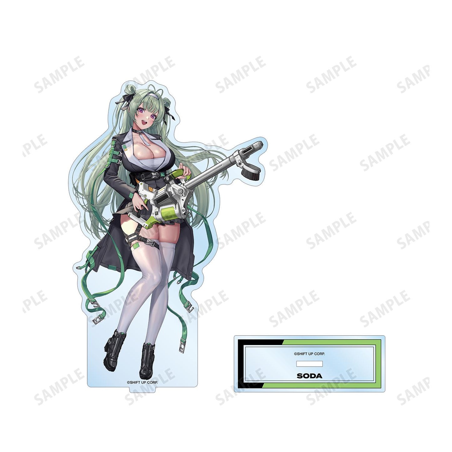 《勝利女神:NIKKE》_LOVECACAO插畫 蘇打 戰術時尚版 大號亞克力立牌