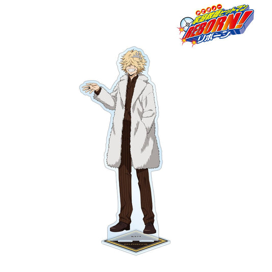 《家庭教師HITMAN REBORN!》_新繪 貝爾菲戈爾（10年後）毛皮大衣×西裝ver. 超大亞克力立牌
