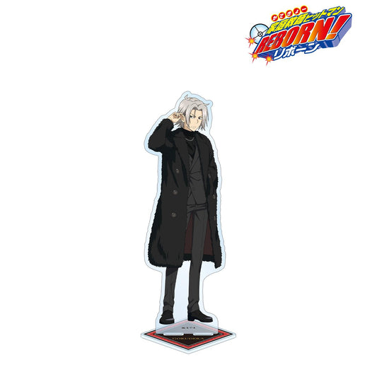 《家庭教師HITMAN REBORN!》 獄寺隼人 繪製版 毛皮大衣×西裝ver. 特大亞克力立牌