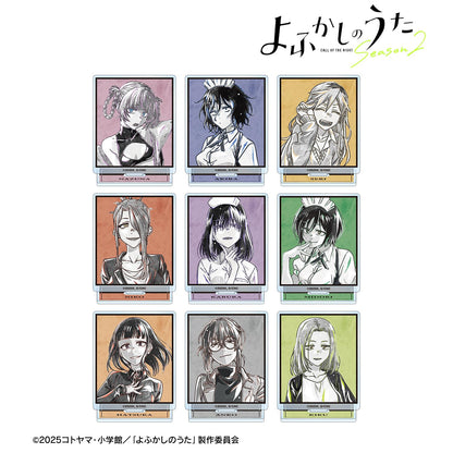 《徹夜之歌》 Season2_隨機 Ani-Art BLACK LABEL 亞克力立牌（單品/全套BOX）【BOX/9包入】