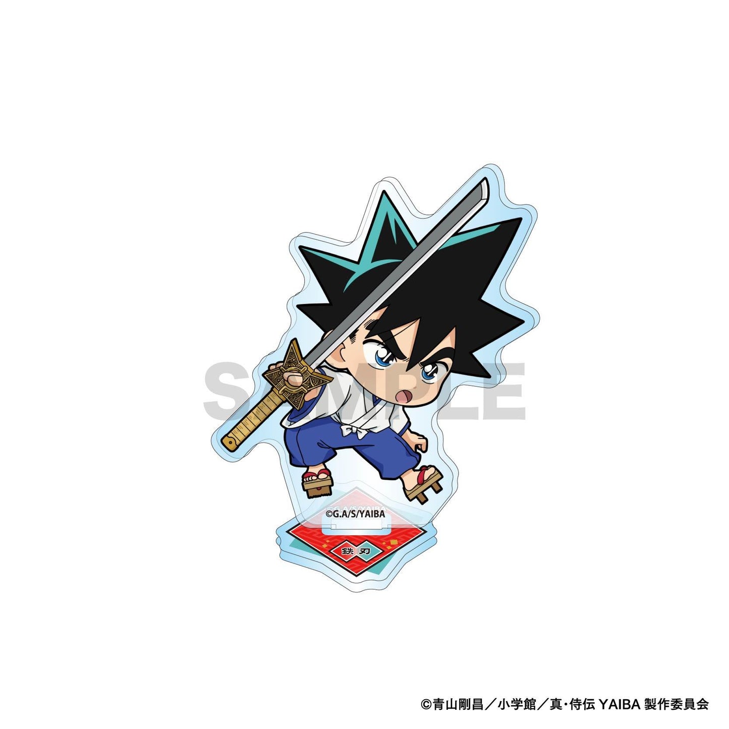 真・侍傳YAIBA_迷你角色亞克力立牌 / 鐵刃B