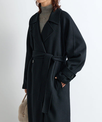 【輕盈穿著感】雙面長款風衣