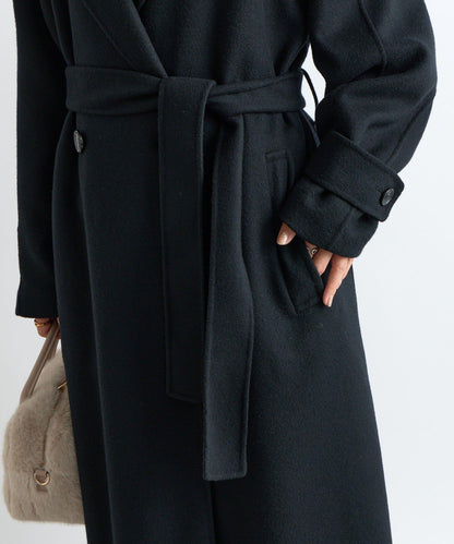 【輕盈穿著感】雙面長款風衣