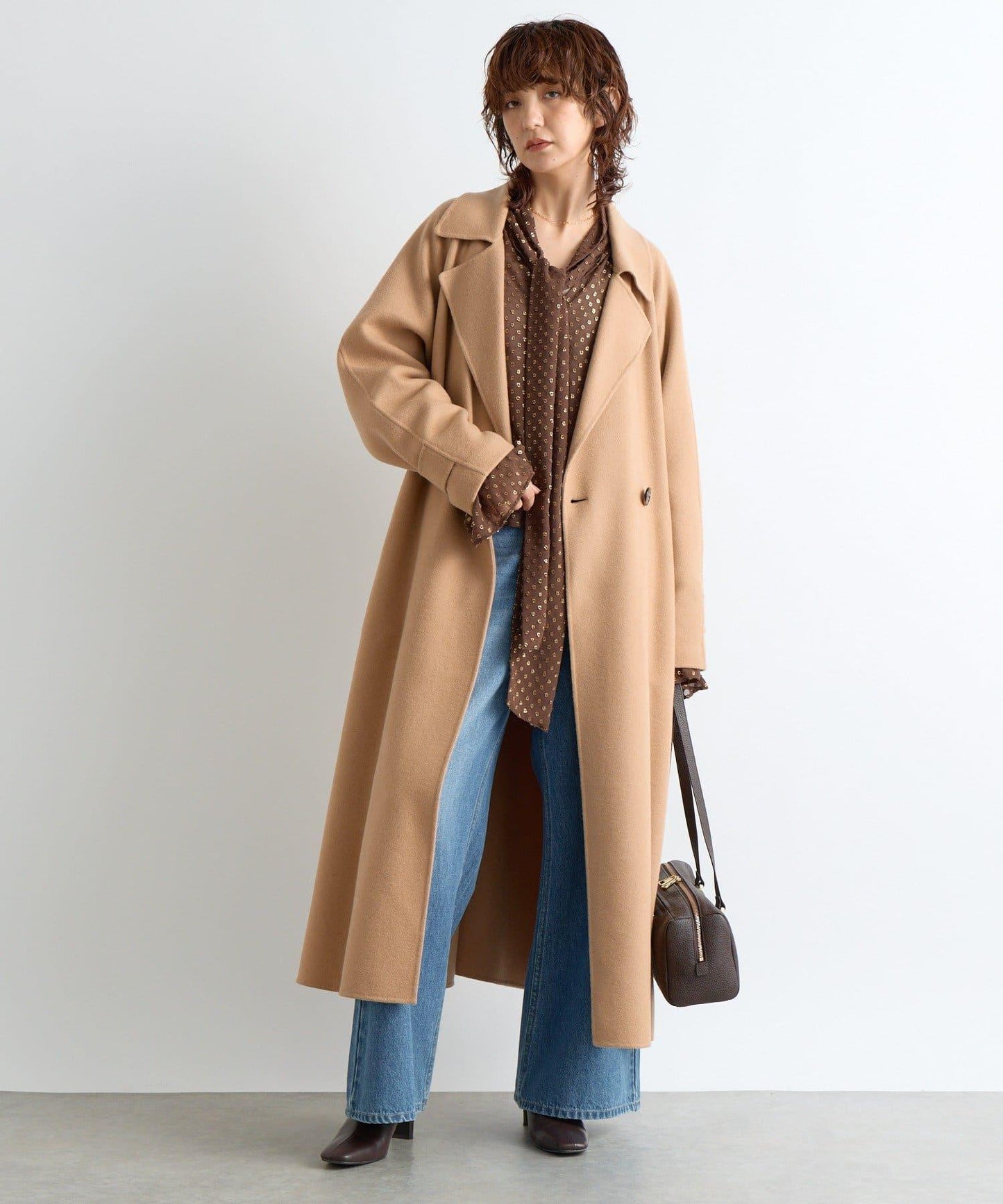 【輕盈穿著感】雙面長款風衣