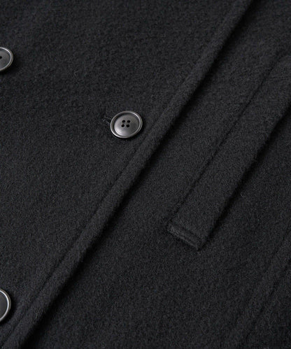 【臉部周圍華麗】海狸絨連帽大衣