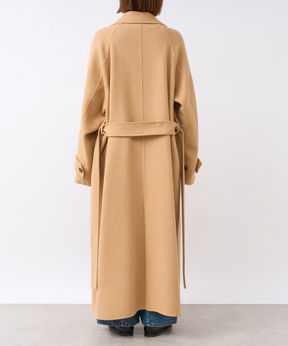 【輕盈穿著感】雙面長款風衣