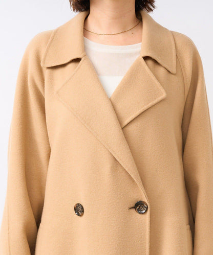 【輕盈穿著感】雙面長款風衣