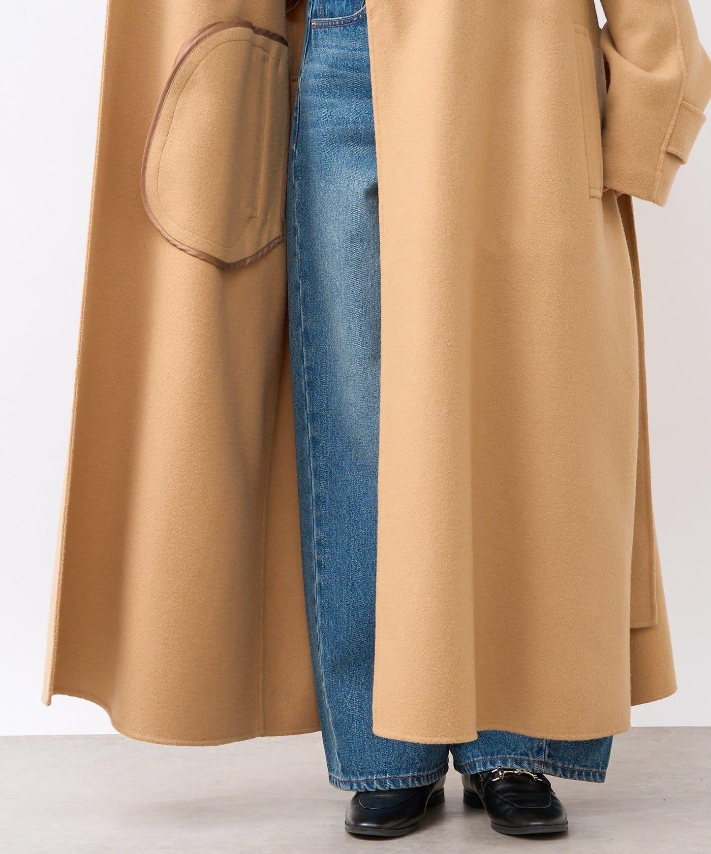 【輕盈穿著感】雙面長款風衣