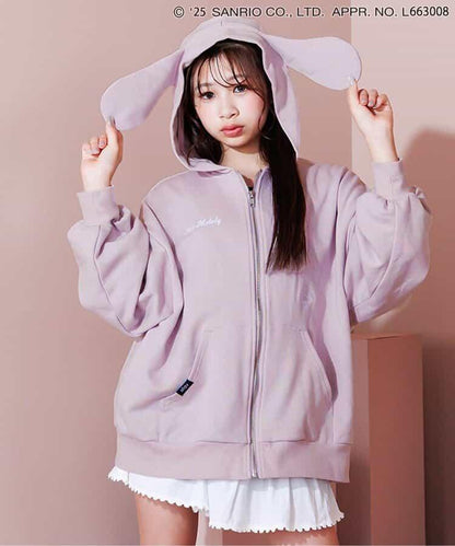 【《庫洛米》/美樂蒂】寬鬆連帽衛衣
