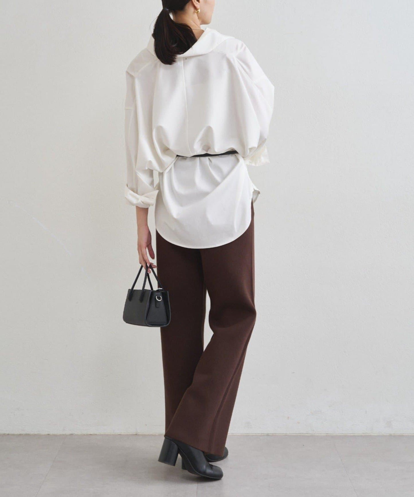 衛衣風針織長褲