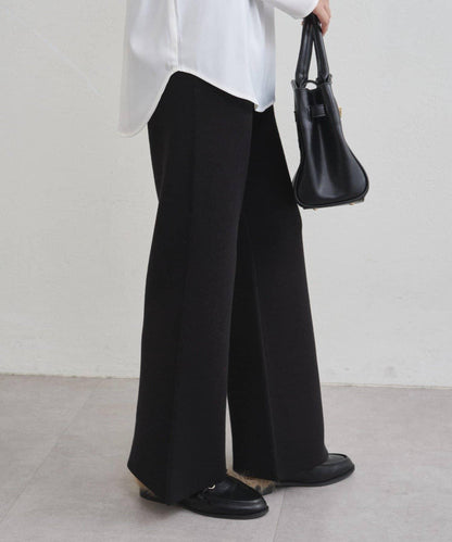 衛衣風針織長褲