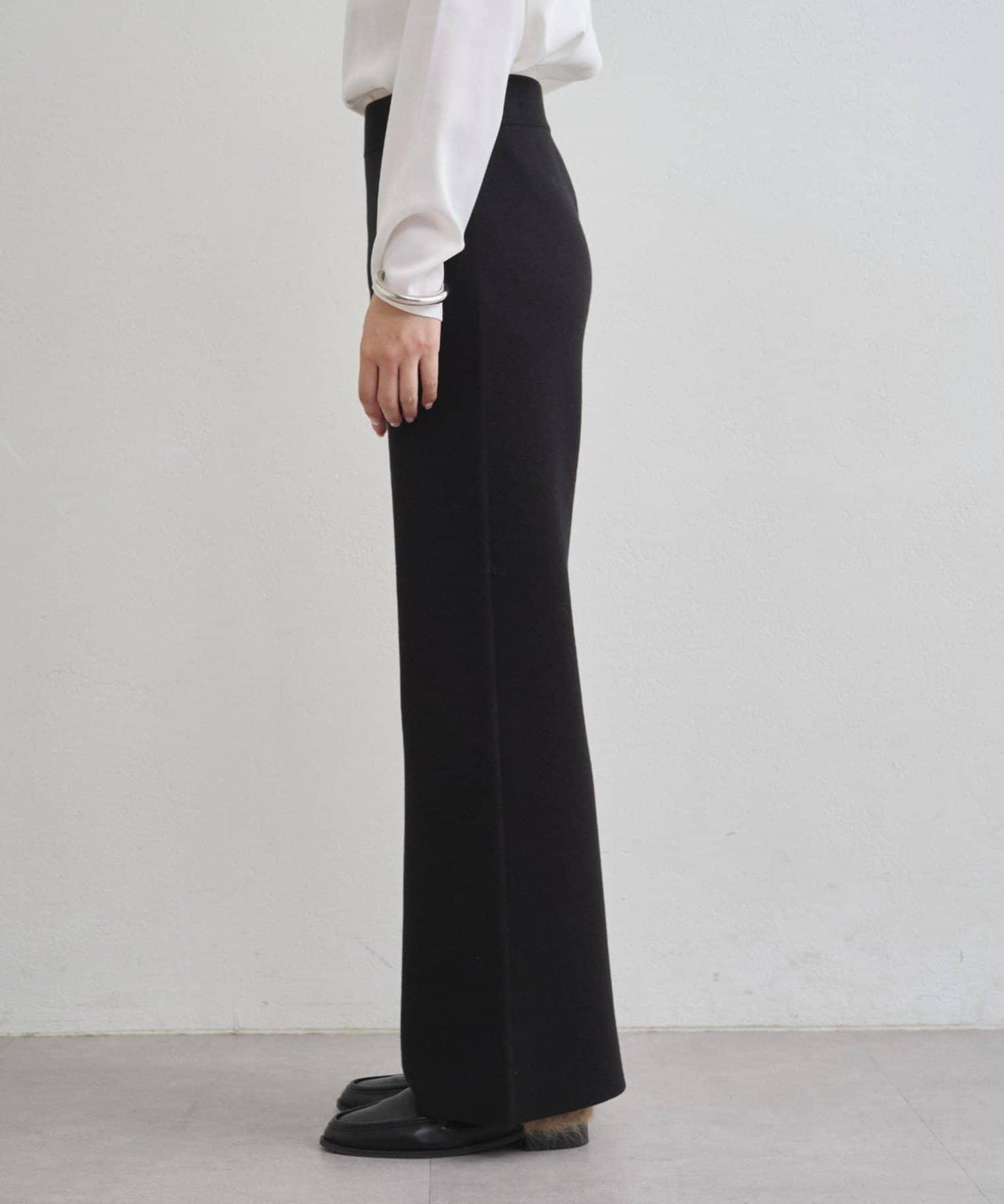 衛衣風針織長褲