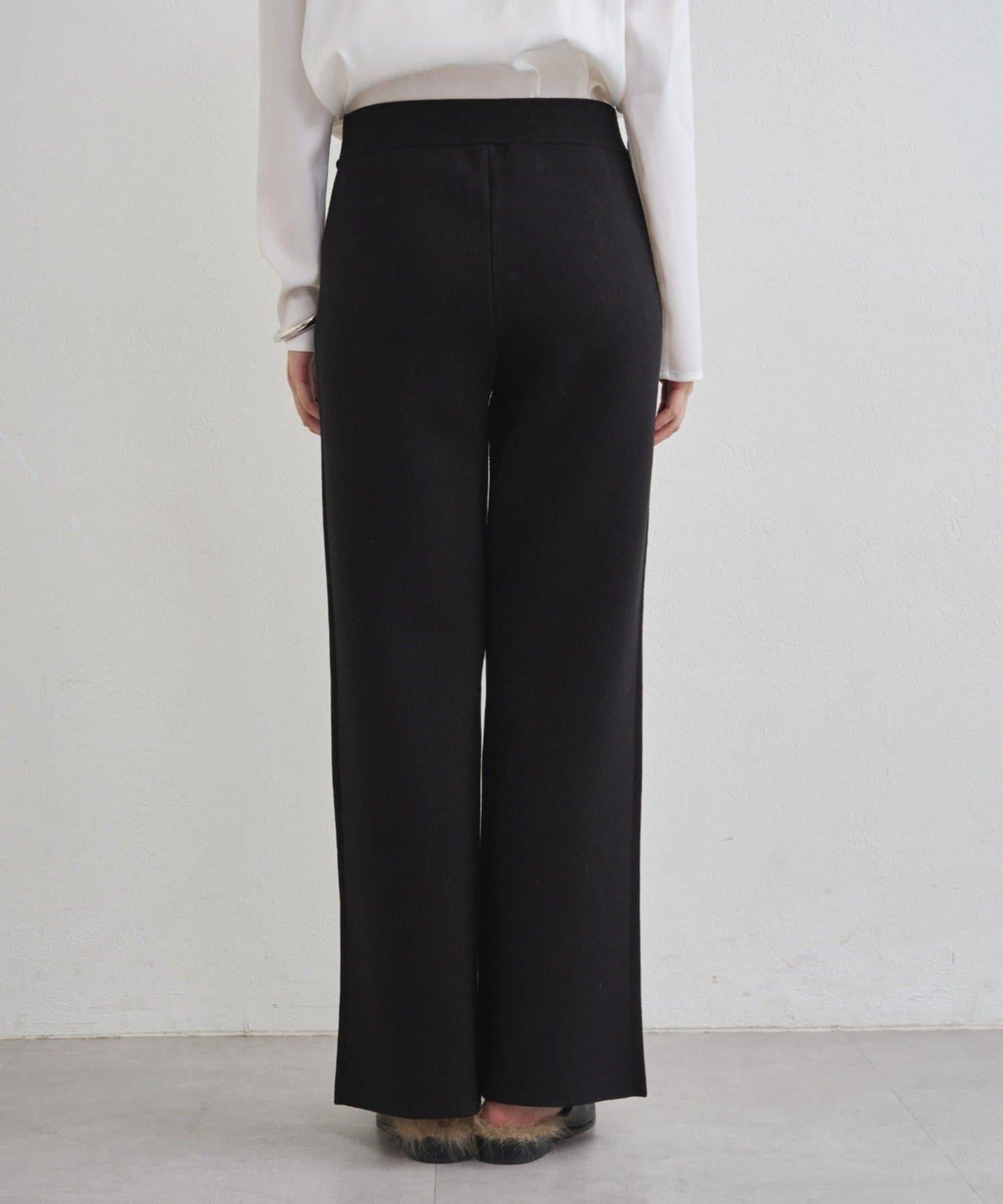 衛衣風針織長褲