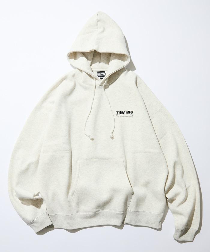 THRASHER×FREAK'S STORE 特別款 寬鬆版型 背部印花 套頭衛衣 / Japan Art