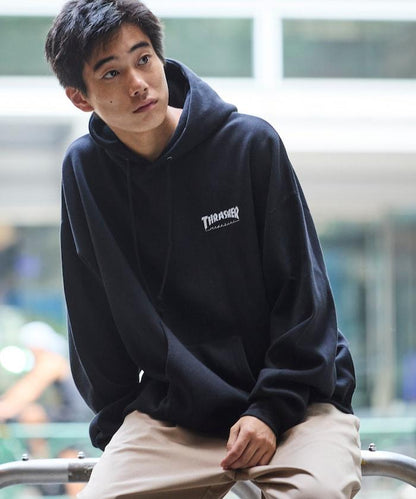 THRASHER×FREAK'S STORE 特別款 寬鬆版型 背部印花 套頭衛衣 / Japan Art