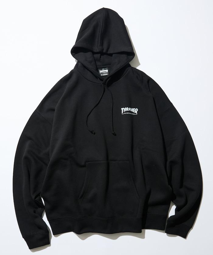 THRASHER×FREAK'S STORE 特別款 寬鬆版型 背部印花 套頭衛衣 / Japan Art