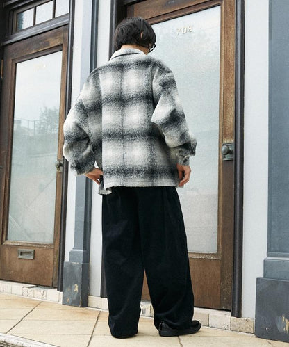 寬鬆燈芯絨休閒褲