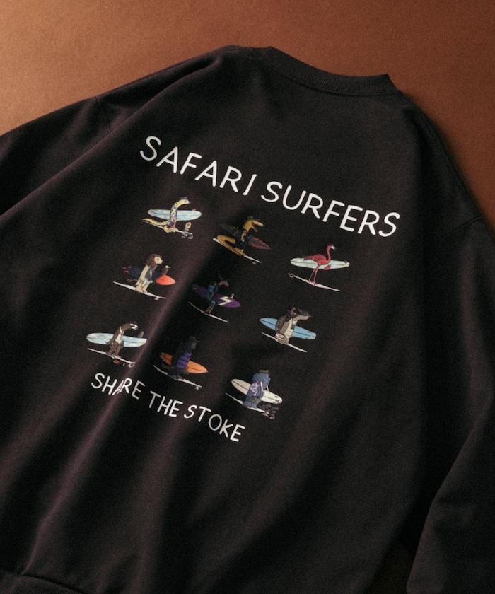 Safari Surfers 圓領衛衣