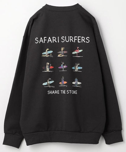 Safari Surfers 圓領衛衣