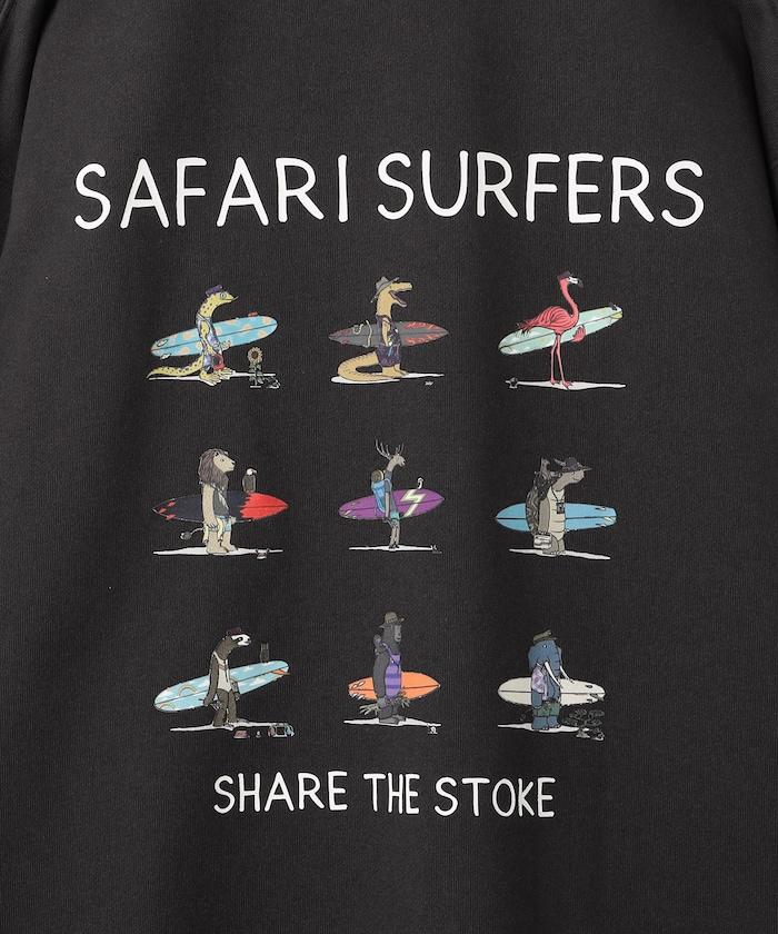 Safari Surfers 圓領衛衣