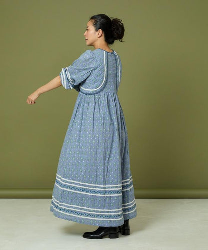 胸部絎縫 蝴蝶結 胸部鏤空 連衣裙