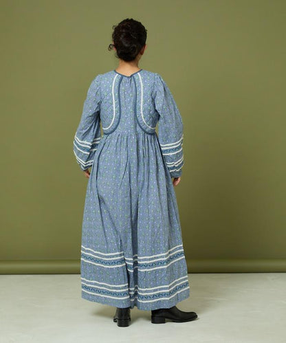 胸部絎縫 蝴蝶結 胸部鏤空 連衣裙