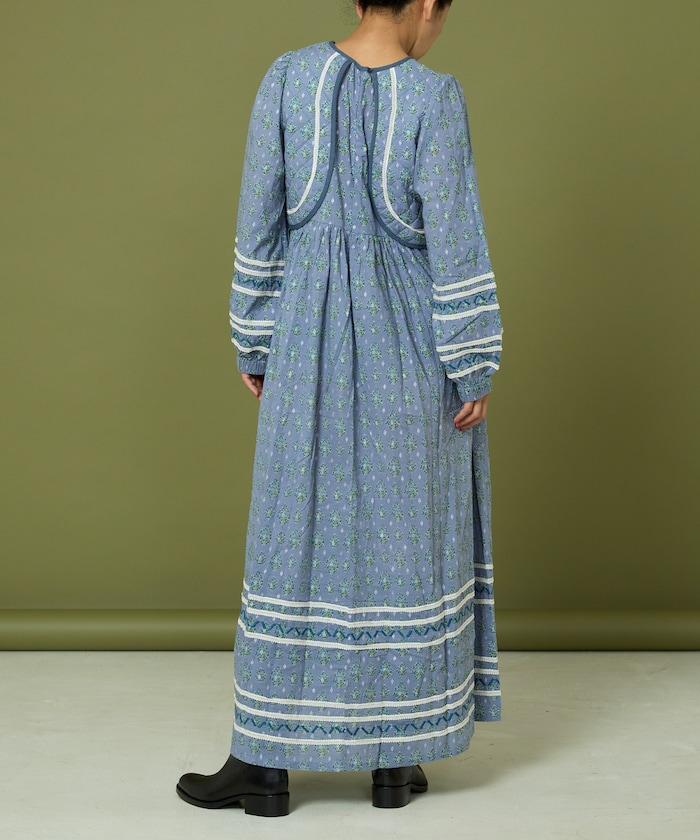 胸部絎縫 蝴蝶結 胸部鏤空 連衣裙