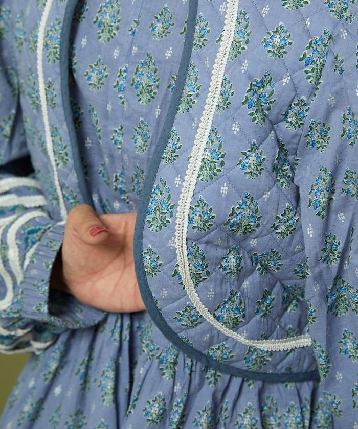 胸部絎縫 蝴蝶結 胸部鏤空 連衣裙