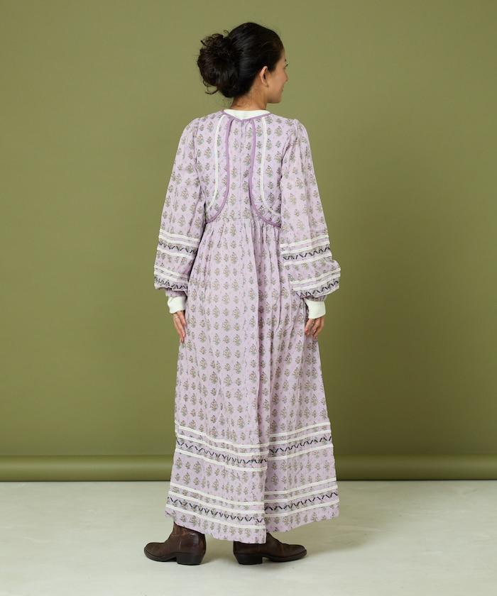 胸部絎縫 蝴蝶結 胸部鏤空 連衣裙