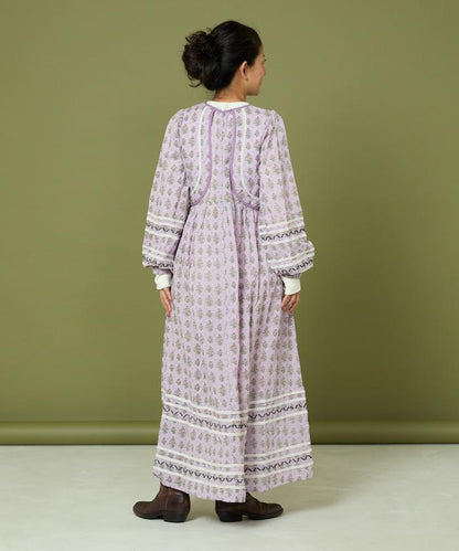 胸部絎縫 蝴蝶結 胸部鏤空 連衣裙