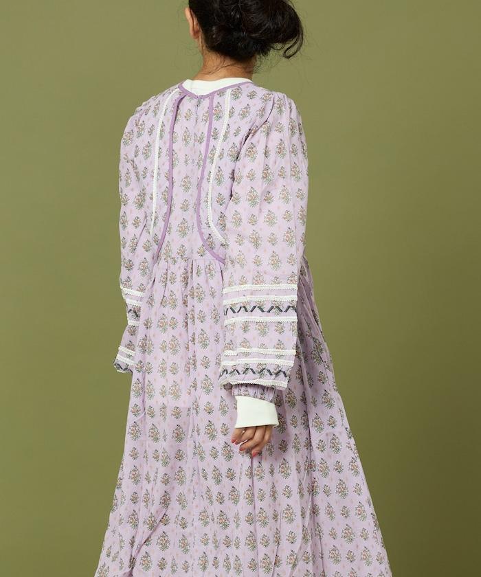 胸部絎縫 蝴蝶結 胸部鏤空 連衣裙