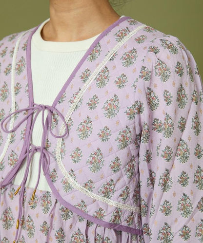 胸部絎縫 蝴蝶結 胸部鏤空 連衣裙