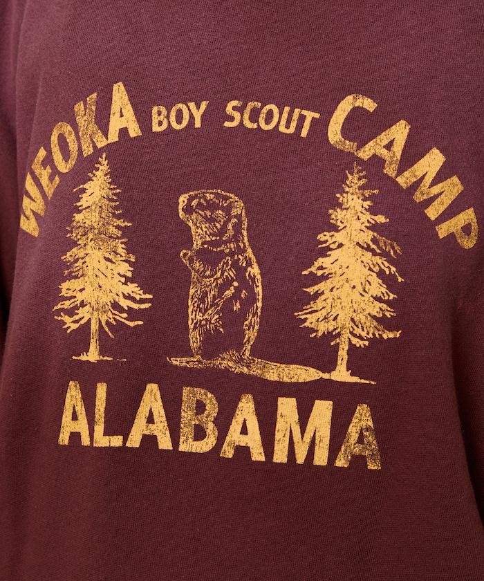 漸變印花蝙蝠袖衛衣