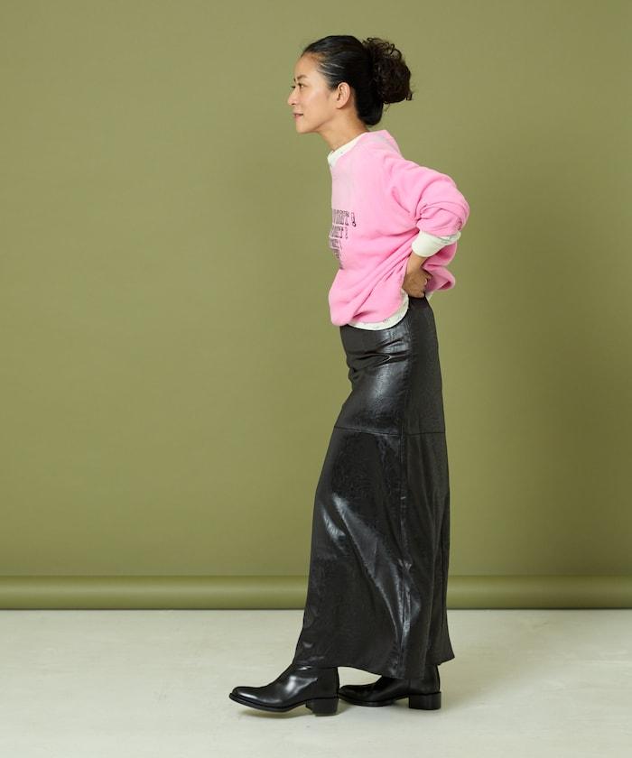 漸變印花蝙蝠袖衛衣