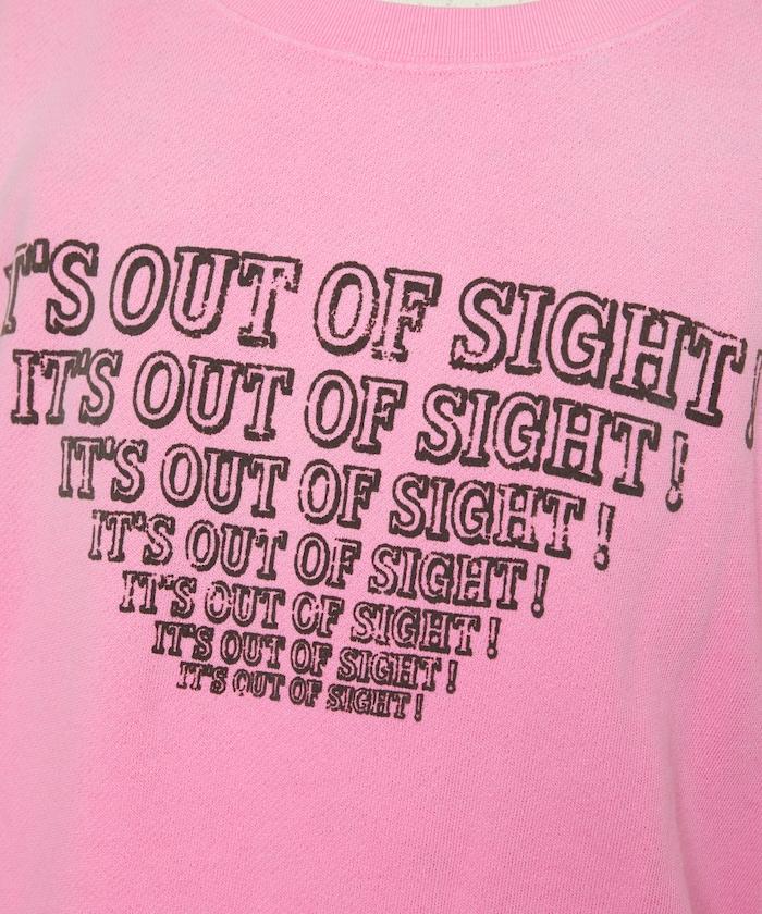 漸變印花蝙蝠袖衛衣