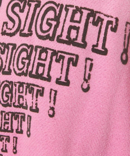 漸變印花蝙蝠袖衛衣