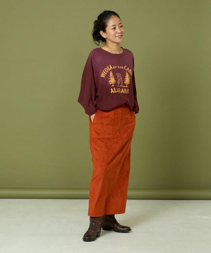 漸變印花蝙蝠袖衛衣