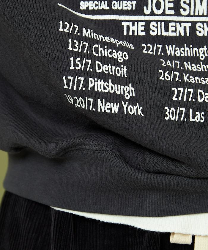 漸變印花蝙蝠袖衛衣