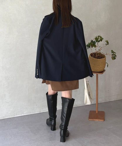 麂皮包裹式迷你裙