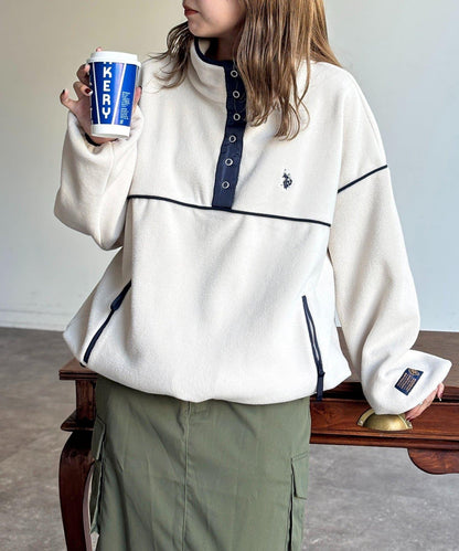 【U.S. POLO ASSN.】抓絨套頭衫