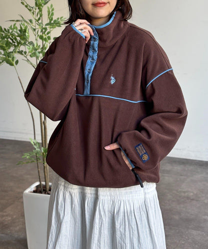 【U.S. POLO ASSN.】抓絨套頭衫